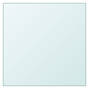 vidaXL Prozirna stolna ploča 30 x 30 cm od kaljenog stakla