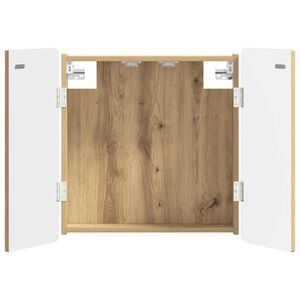 vidaXL Kabinet za mete ZWOLLE Hrast artisan 52,5 x 10,5 x 57,5 cm