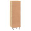 vidaXL Kupaonski ormarić boja hrasta 30x30x100 cm konstruirano drvo