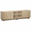 vidaXL TV stalak 140 x 34,5 x 40 cm Hrast sonoma Konstruirano drvo