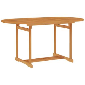 vidaXL Vrtni stol 150 x 90 x 75 cm od masivne tikovine