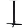vidaXL Noga za bistro stol crna 56x56x72 cm od lijevanog željeza