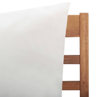 vidaXL 4-dijelna vrtna garnitura s jastucima masivno bagremovo drvo