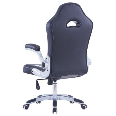 vidaXL Igraća stolica od umjetne kože crna