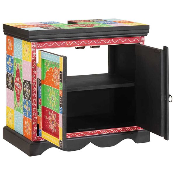 vidaXL Ormarić za umivaonik s vratima 60 x 35 x 55 cm