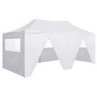 vidaXL Profesionalni sklopivi šator za zabave 3 x 6 m čelični bijeli