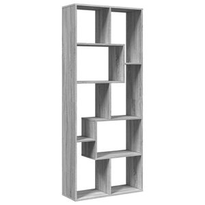 vidaXL Pregrada / regal za knjige boja hrasta 67x25x161,5 cm drveni