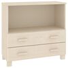 vidaXL Komoda HAMAR boja meda 85 x 35 x 80 cm od masivne borovine