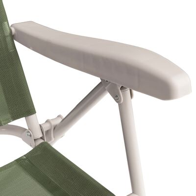 Outwell nagibna stolica za kampiranje Cromer zelena boja vinograda
