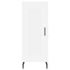 vidaXL Visoka komoda bijeli 34,5x34x180 cm od konstruiranog drva