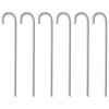 vidaXL Klinovi za &scaron;ator 6 kom 30 cm &Oslash;7 mm od pocinčanog čelika