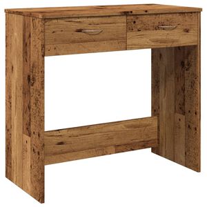 vidaXL Radni stol boja starog drva 80 x 40 x 75 cm konstruirano drvo
