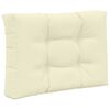 vidaXL Jastuk za vanjsku sofU 3 pcs Krema Poliester