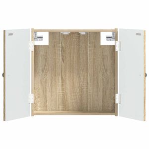 vidaXL Kabinet za mete BREDA Hrast sonoma 52,5 x 10,5 x 53,5 cm