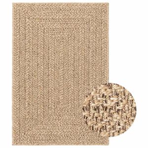 vidaXL Tepih ZIZUR 120 x 170 cm s izgledom jute unutarnji i vanjski