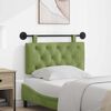 vidaXL Držeće uzglavlje Zidne Svijetlo zelena 100 x 55 x 7 cm Bar&scaron;un