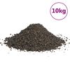 vidaXL Bazaltni &scaron;ljunak 10 kg crni 3 - 5 mm