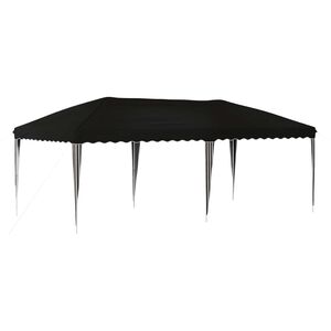 vidaXL Rastezljivi &scaron;ator za zabave 575 x 290 x 245 cm Crna