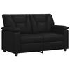 vidaXL Sofa Crna 151 x 85 x 93 cm Umjetna koža