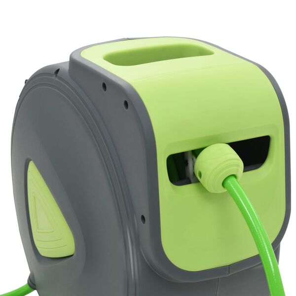 vidaXL Zidni automatski bubanj s uvlačivim crijevom za vodu 30 + 2 m