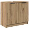 vidaXL Kupaonski ormar Umjetnički hrast 64,5 x 33,5 x 59 cm