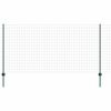 vidaXL Euro ograda s postom 10 x 1,2 m Čelik premazan PVC-om Zelena