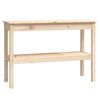 vidaXL Konzolni stol 110 x 40 x 75 cm od masivne borovine