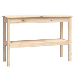 vidaXL Konzolni stol 110 x 40 x 75 cm od masivne borovine