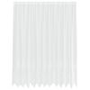 vidaXL Čipkasta zavjesa sa zavjesama Bijelo 200 x 300 cm Poliester