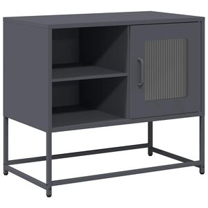 vidaXL TV ormarić antracit 68x39x60,5 cm čelik