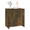 vidaXL Komoda boja dimljenog hrasta 70x41x75 cm od konstruiranog drva