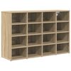 vidaXL Ormar za cipele Sonoma hrast 103 x 30 x 67 cm Konstruirano drvo