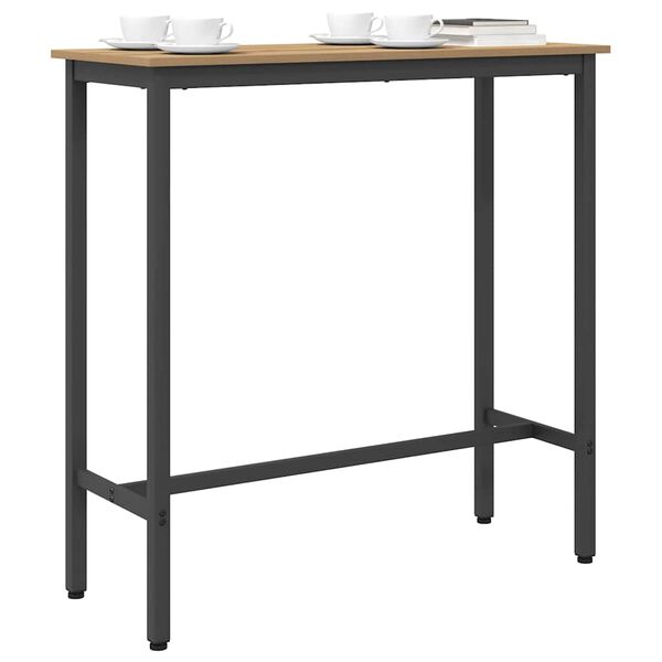 vidaXL stol Ume oklop 100 x 40 x 100,5 cm Inženjerska drva i čelik