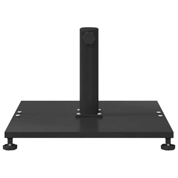 vidaXL Baza za suncobran Crna 45 x 45 x 31 cm