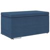 vidaXL Stolica Plava 81 x 41 x 40 cm Tkanina i konstruirano drvo