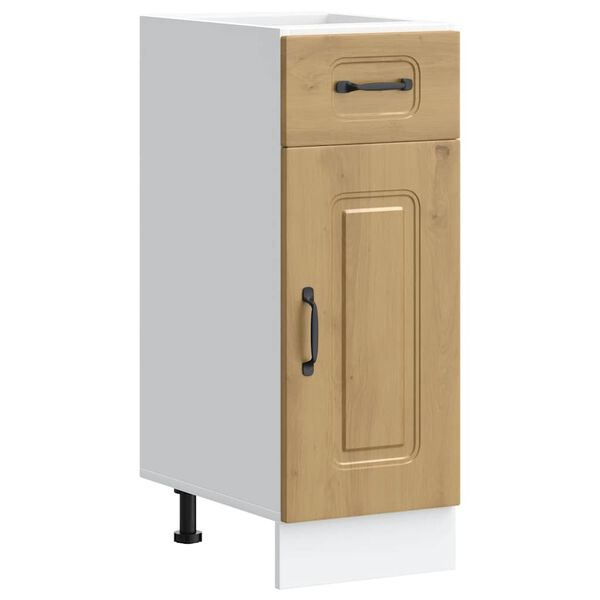 vidaXL Donji kuhinjski ormarić Kalmar boja hrasta konstruirano drvo