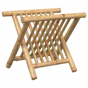 vidaXL Stalak za časopise 42 x 30,5 x 34,5 cm od bambusa