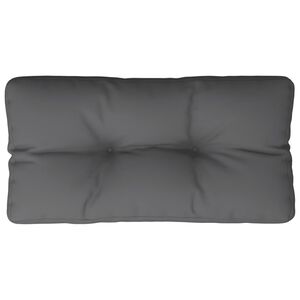 vidaXL Jastuk za palete antracit 70 x 40 x 12 cm od tkanine