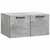 vidaXL TV ormar za zid Zidne Betonska siva 59,5 x 41 x 30 cm
