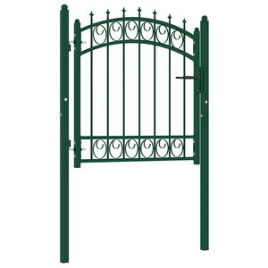 vidaXL Vrata ograde EMMEN 104 x 97 cm Može se zaključati