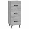 vidaXL Komoda boja hrasta sonome 34,5x34x90 cm od konstruiranog drva