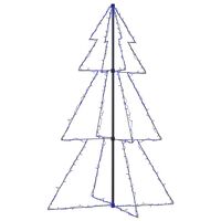 vidaXL Stožasto božićno drvce 200 LED unutarnje i vanjsko 98 x 150 cm