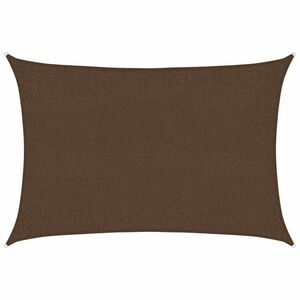 vidaXL Jedro za za&scaron;titu od sunca 160 g/m&sup2; smeđe 2 x 2,5 m HDPE