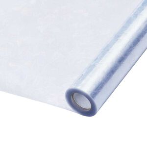 vidaXL Statička folija za prozore *Transparent*an 90 x 1000 cm PVC