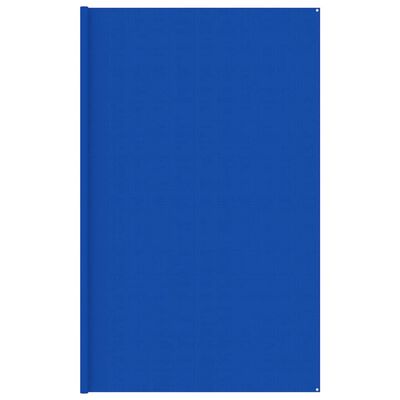 vidaXL Tepih za šator 400 x 600 cm plavi HDPE