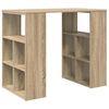 vidaXL Stol Sonoma hrast Konstruirano drvo 90 x 50 x 75 cm
