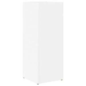 vidaXL Stalak za ki&scaron;obran Bijelo 25 x 24,5 x 64 cm Konstruirano drvo