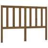 vidaXL Uzglavlje za krevet boja meda 156 x 4 x 100 cm masivna borovina