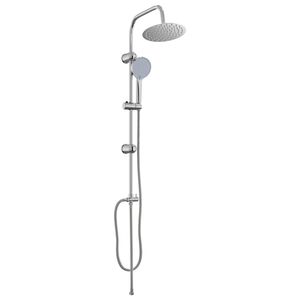vidaXL Sustav tu&scaron;a Srebrna 47 x 20 x 95 cm Nehrđajući čelik