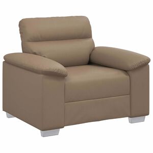 vidaXL Sofa fotelja Cappuccino 100x81x84 cm umjetna koža
